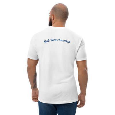 God Bless America Collection Men's Fitted T-shirt